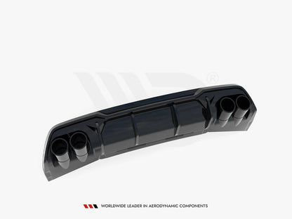 Maxton Design Rear Valance V.3 + Exhaust Ends Imitation Cupra Formentor Mk1