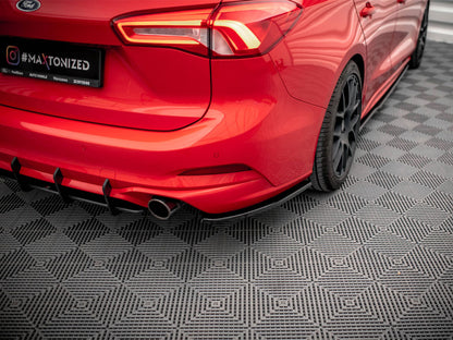Maxton Design Rear Side Splitters V.5 Ford Focus ST Estate Mk4