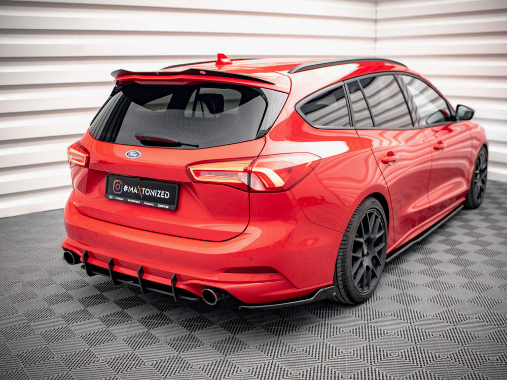 Maxton Design Rear Side Splitters V.6 Ford Focus ST Estate Mk4