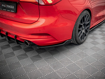 Maxton Design Rear Side Splitters V.6 Ford Focus ST Estate Mk4