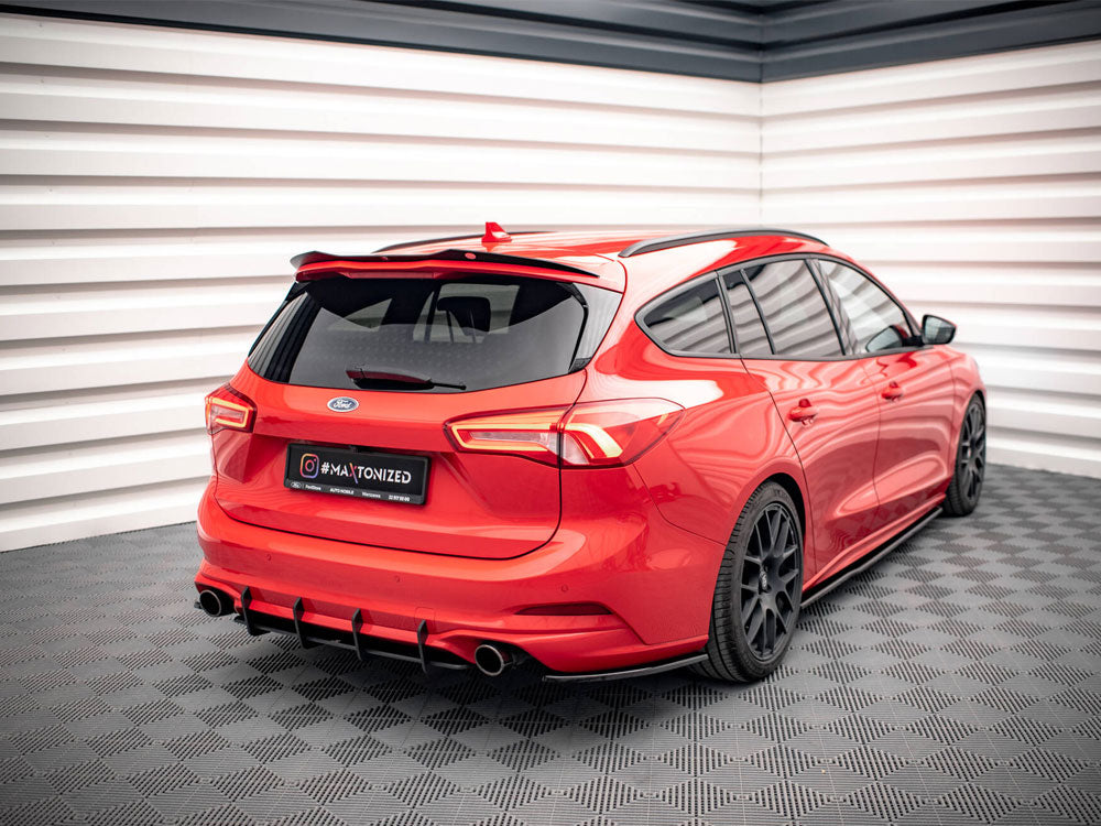Maxton Design Street PRO Rear Diffuser Ford Focus Estate ST Mk4