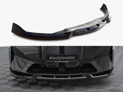 Maxton Design Front Splitter V.1 BMW iX M-Pack i20