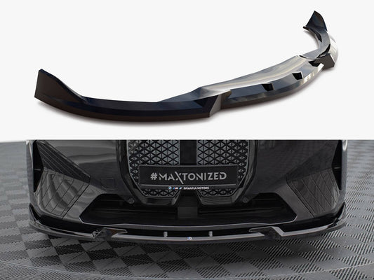 Maxton Design Front Splitter V.1 BMW iX M-Pack i20
