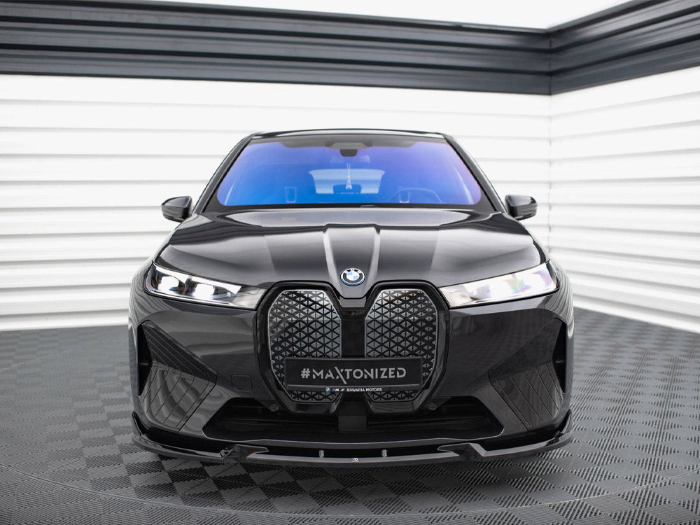 Maxton Design Front Splitter V.1 BMW iX M-Pack i20