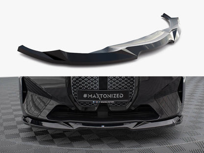 Maxton Design Front Splitter V.2 BMW iX M-Pack i20