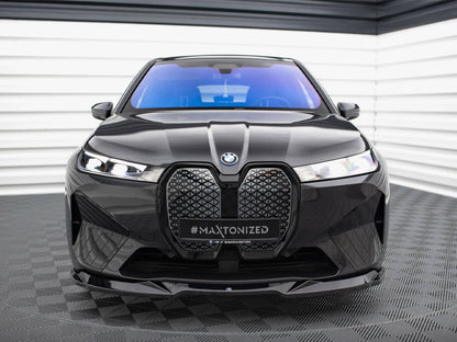 Maxton Design Front Splitter V.2 BMW iX M-Pack i20