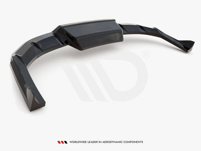 Maxton Design Central Rear Splitter (Vertical Bars) BMW iX M-Pack i20