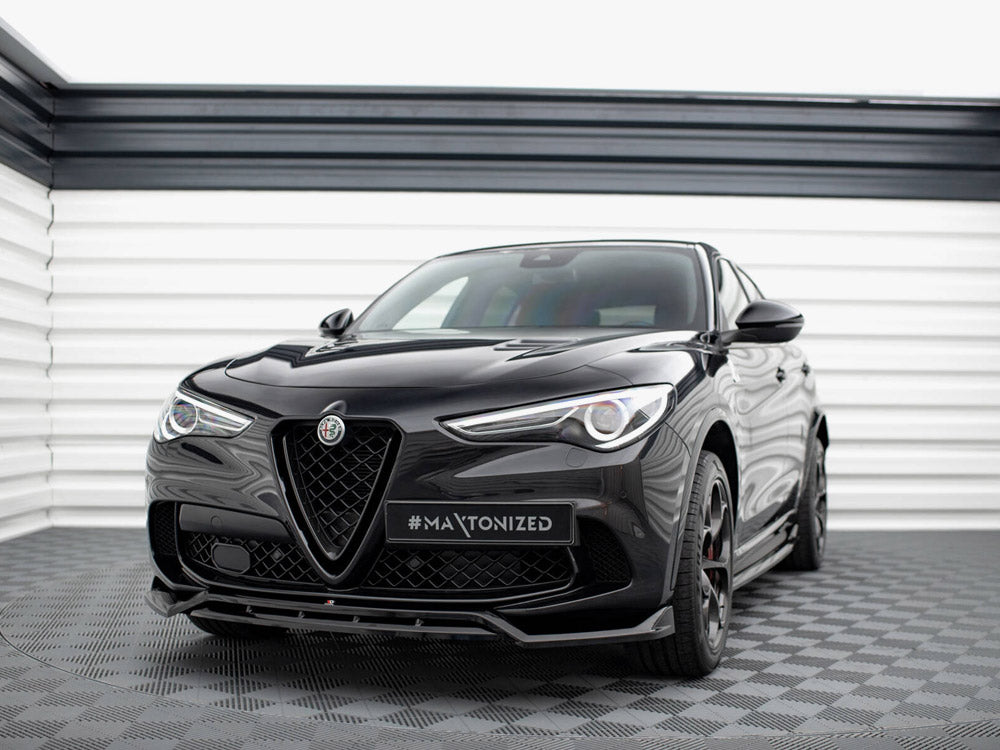 Maxton Design Front Splitter Alfa Romeo Stelvio Quadrifoglio Mk1
