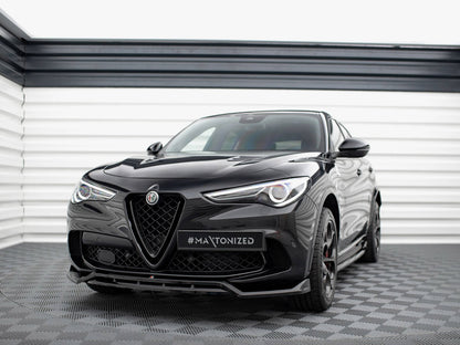 Maxton Design Front Splitter Alfa Romeo Stelvio Quadrifoglio Mk1