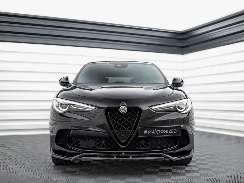 Maxton Design Front Splitter Alfa Romeo Stelvio Quadrifoglio Mk1