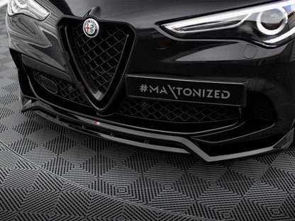Maxton Design Front Splitter Alfa Romeo Stelvio Quadrifoglio Mk1