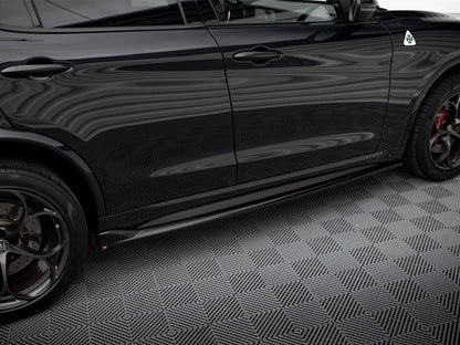 Maxton Design Side Skirts Diffusers Alfa Romeo Stelvio Quadrifoglio Mk1