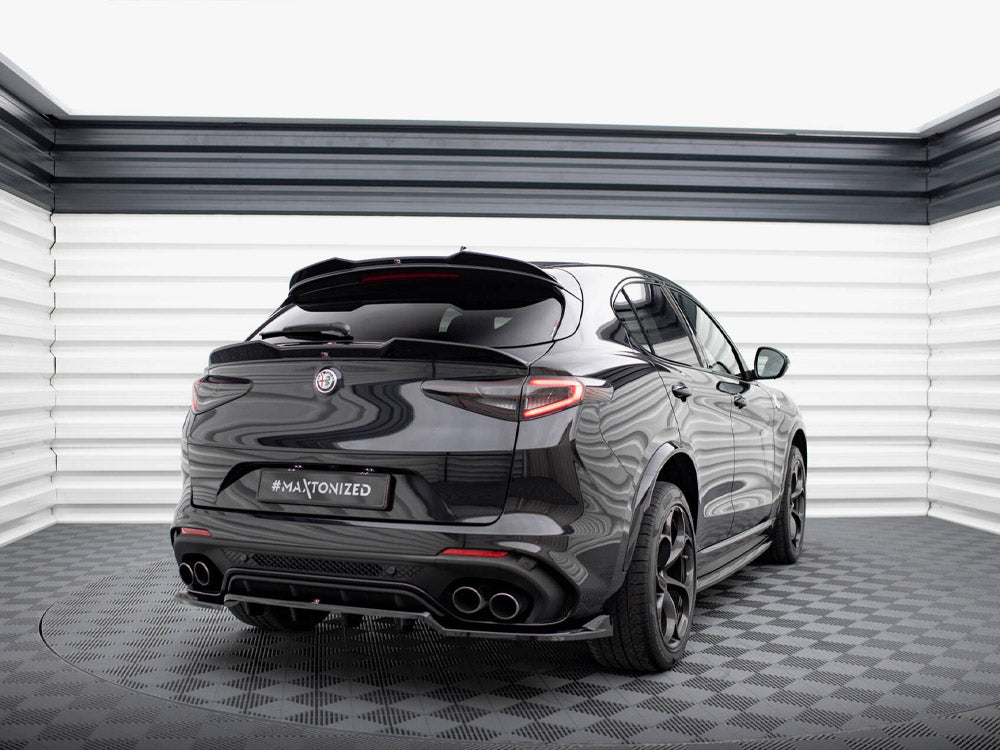 Maxton Design Upper Spoiler CAP 3D Alfa Romeo Stelvio Mk1