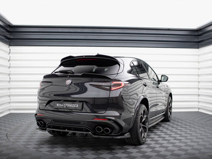 Maxton Design Rear Splitter (Vertical Bars) Alfa Romeo Stelvio Quadrifoglio Mk1