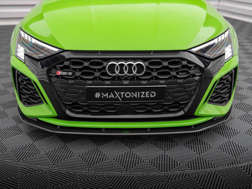 Maxton Design Carbon Fiber Front Splitter Audi RS3 Sedan / Sportback 8Y
