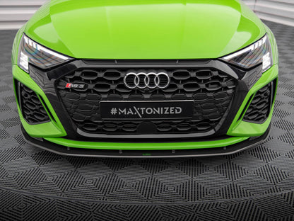 Maxton Design Carbon Fiber Front Splitter Audi RS3 Sedan / Sportback 8Y
