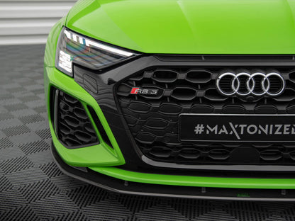 Maxton Design Carbon Fiber Front Splitter Audi RS3 Sedan / Sportback 8Y
