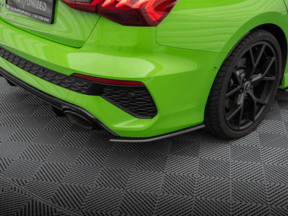 Maxton Design Carbon Fiber Rear Side Splitters Audi RS3 Sedan 8Y