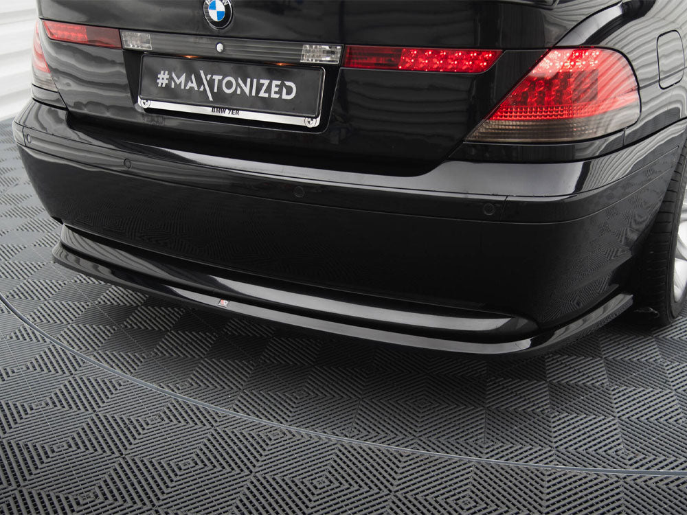 Maxton Design Central Rear Splitter BMW 7 E65