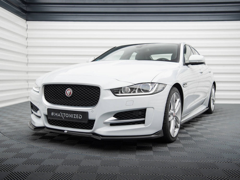 Maxton Design Front Splitter V.1 Jaguar XE R-Sport X760
