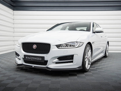 Maxton Design Front Splitter V.1 Jaguar XE R-Sport X760