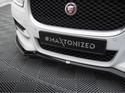 Maxton Design Front Splitter V.1 Jaguar XE R-Sport X760