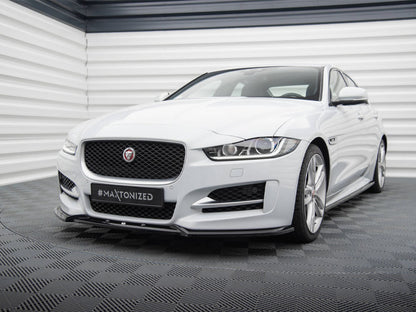 Maxton Design Front Splitter V.2 Jaguar XE R-Sport X760