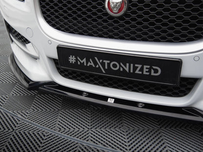 Maxton Design Front Splitter V.2 Jaguar XE R-Sport X760