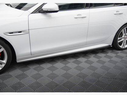 Maxton Design Side Skirts Diffusers Jaguar XE R-Sport X760