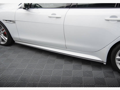 Maxton Design Side Skirts Diffusers Jaguar XE R-Sport X760