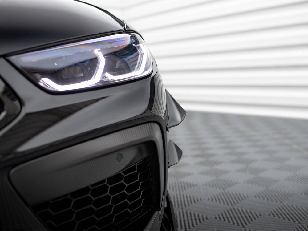 Maxton Design Front Bumper Wings (Canards) BMW M8 Gran Coupe F93 / Coupe F92