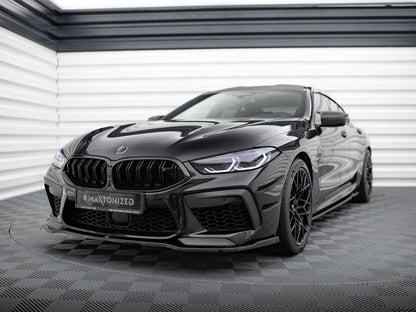 Maxton Design Front Bumper Wings (Canards) BMW M8 Gran Coupe F93 / Coupe F92
