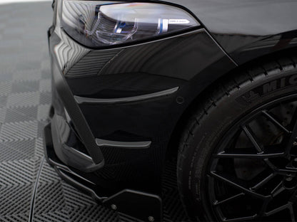 Maxton Design Front Bumper Wings (Canards) BMW M8 Gran Coupe F93 / Coupe F92