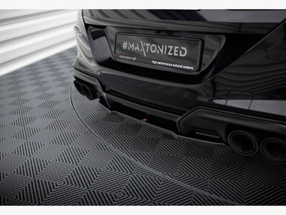 Maxton Design Central Rear Splitter BMW M8 Gran Coupe F93