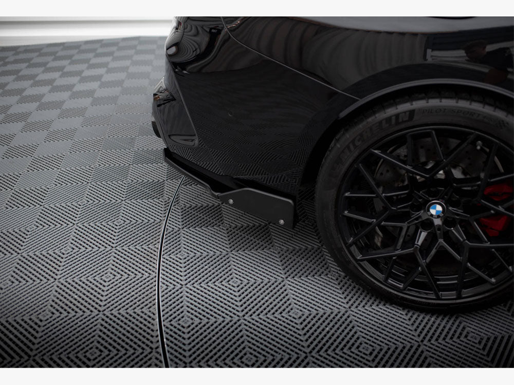 Maxton Design Rear Side Splitters V.1 + Flaps BMW M8 Gran Coupe F93