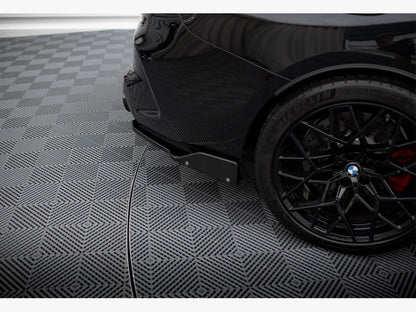 Maxton Design Rear Side Splitters V.1 + Flaps BMW M8 Gran Coupe F93