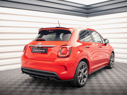Maxton Design Spoiler CAP Fiat 500X Sport Mk1 Facelift