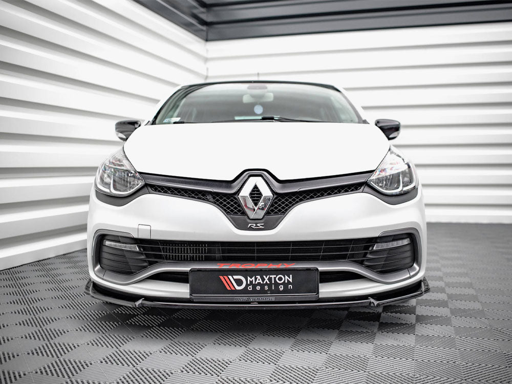 Maxton Design Front Splitter V.2 Renault Clio RS Mk4