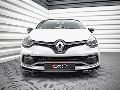 Maxton Design Front Splitter V.2 Renault Clio RS Mk4