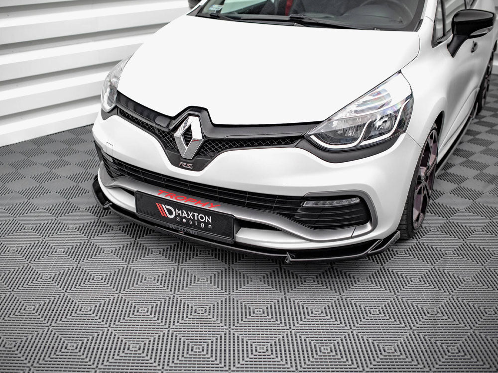 Maxton Design Front Splitter V.2 Renault Clio RS Mk4