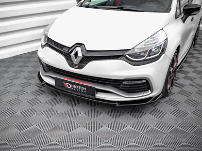 Maxton Design Front Splitter V.2 Renault Clio RS Mk4