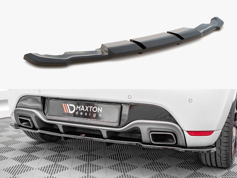 Maxton Design Rear Splitter (Vertical Bars) Renault Clio RS Mk4