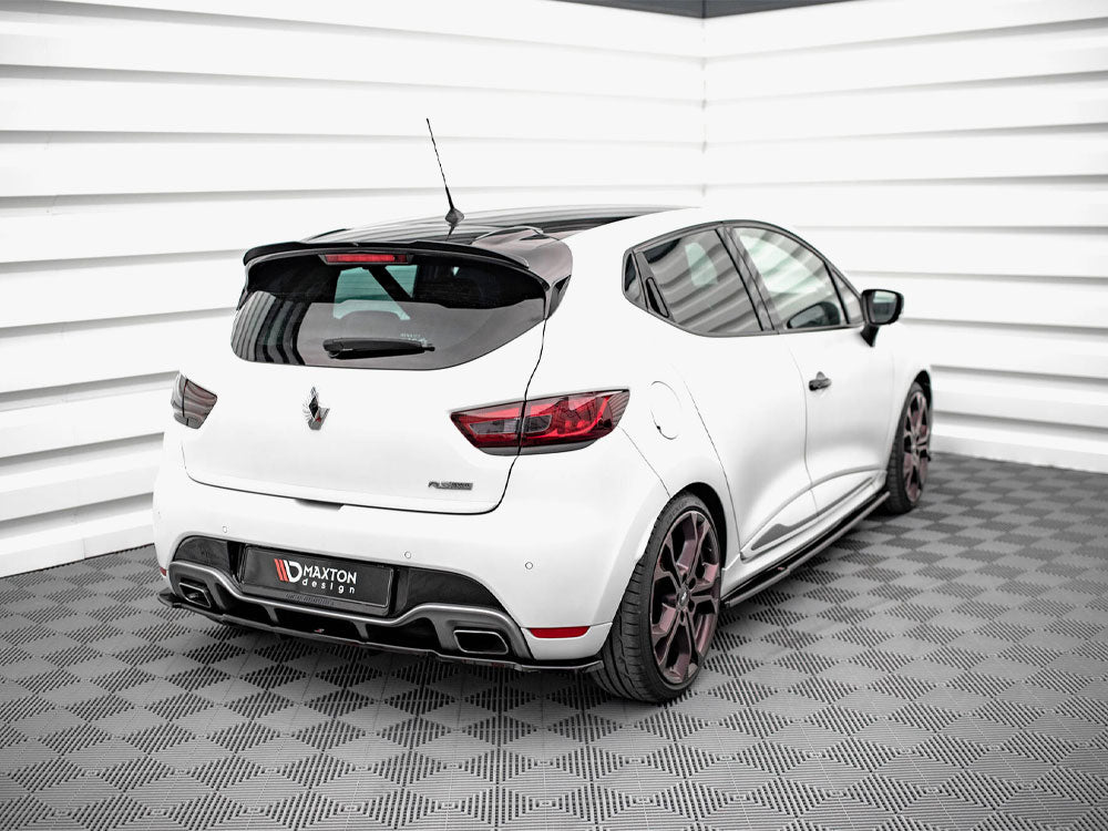 Maxton Design Rear Splitter (Vertical Bars) Renault Clio RS Mk4