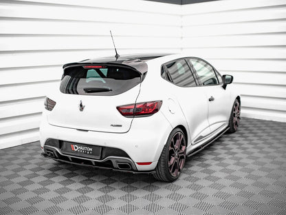 Maxton Design Rear Splitter (Vertical Bars) Renault Clio RS Mk4