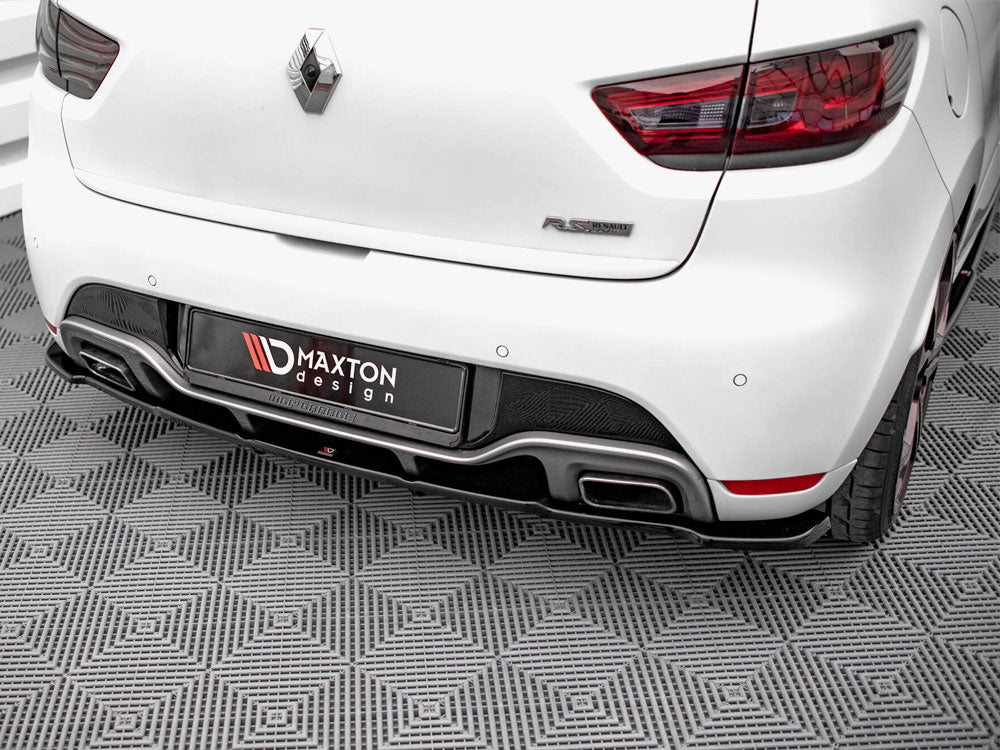 Maxton Design Rear Splitter (Vertical Bars) Renault Clio RS Mk4