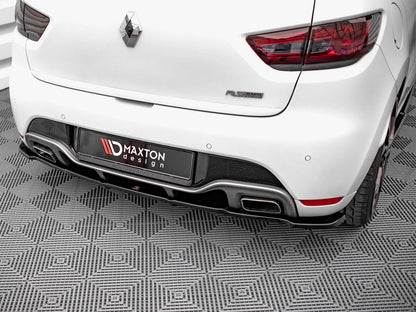 Maxton Design Rear Splitter (Vertical Bars) Renault Clio RS Mk4