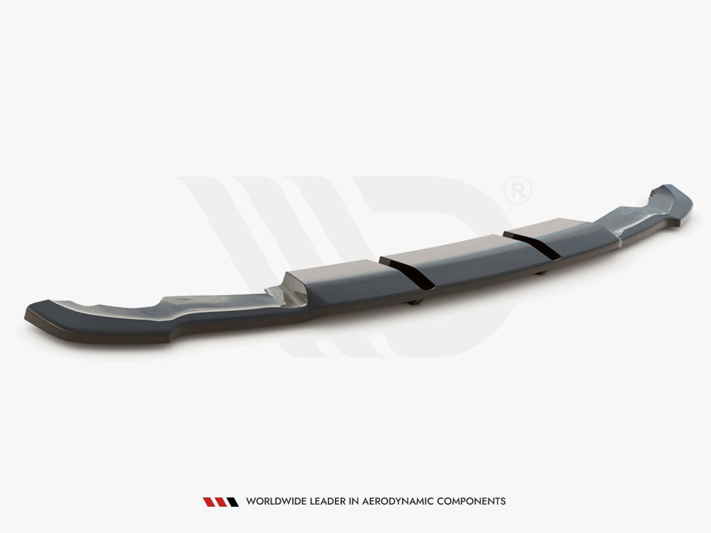 Maxton Design Rear Splitter (Vertical Bars) Renault Clio RS Mk4