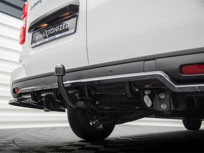 Maxton Design Central Rear Splitter (Vertical Bars) Citroen Jumpy L3 Mk3