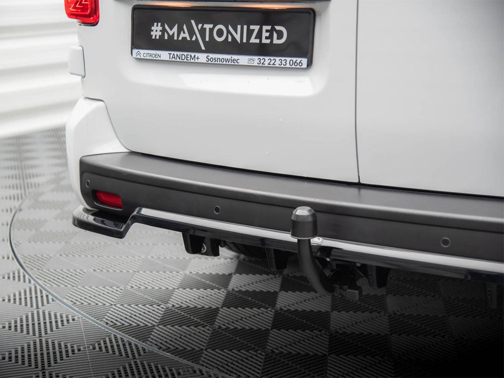 Maxton Design Central Rear Splitter (Vertical Bars) Citroen Jumpy L3 Mk3
