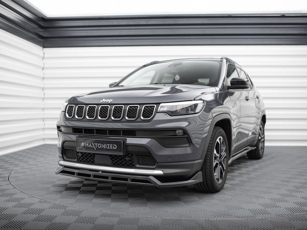 Maxton Design Front Splitter Jeep Compass Limited Mk2 Facelift
